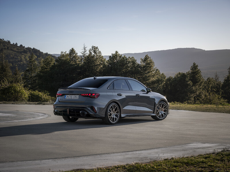 Precyzja dynamiki poprzecznej: krzywa osiągów Audi RS 3