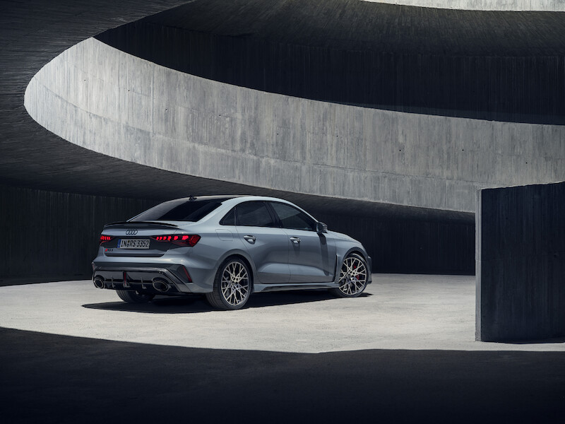 Precyzja dynamiki poprzecznej: krzywa osiągów Audi RS 3