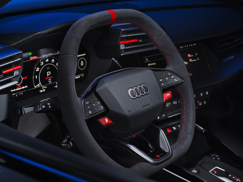 Precyzja dynamiki poprzecznej: krzywa osiągów Audi RS 3