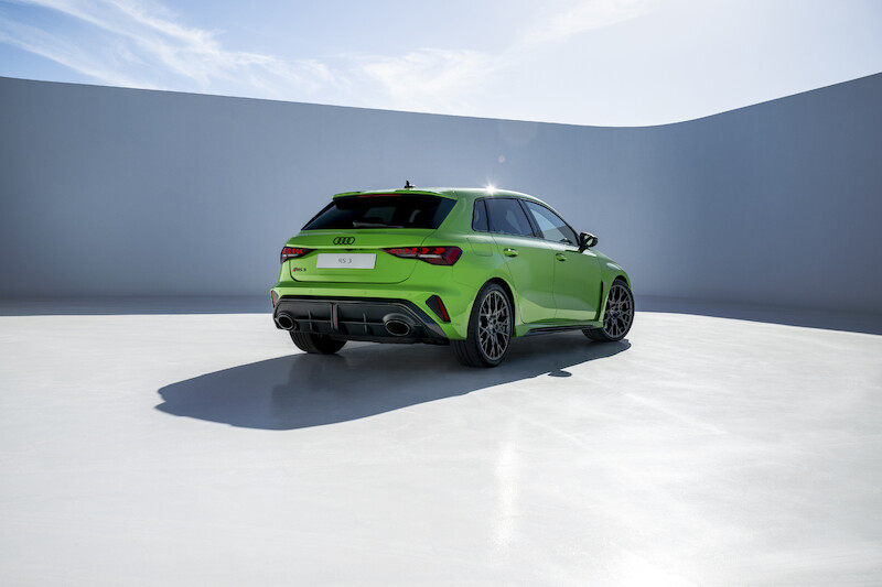Precyzja dynamiki poprzecznej: krzywa osiągów Audi RS 3