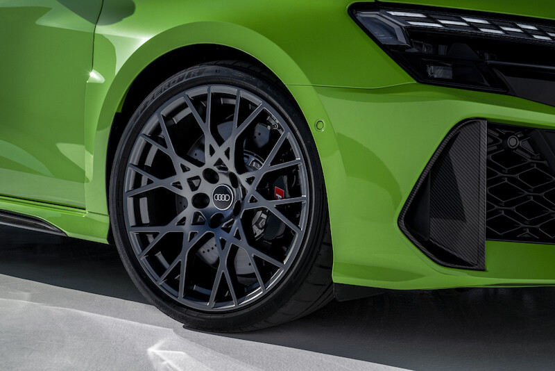 Precyzja dynamiki poprzecznej: krzywa osiągów Audi RS 3