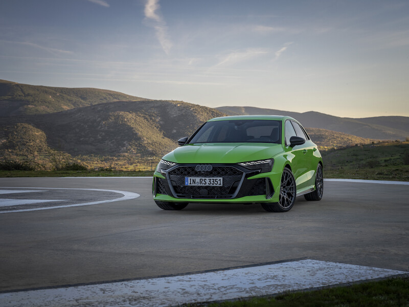 Precyzja dynamiki poprzecznej: krzywa osiągów Audi RS 3