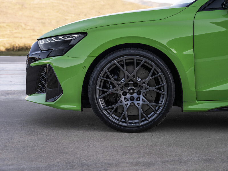 Precyzja dynamiki poprzecznej: krzywa osiągów Audi RS 3