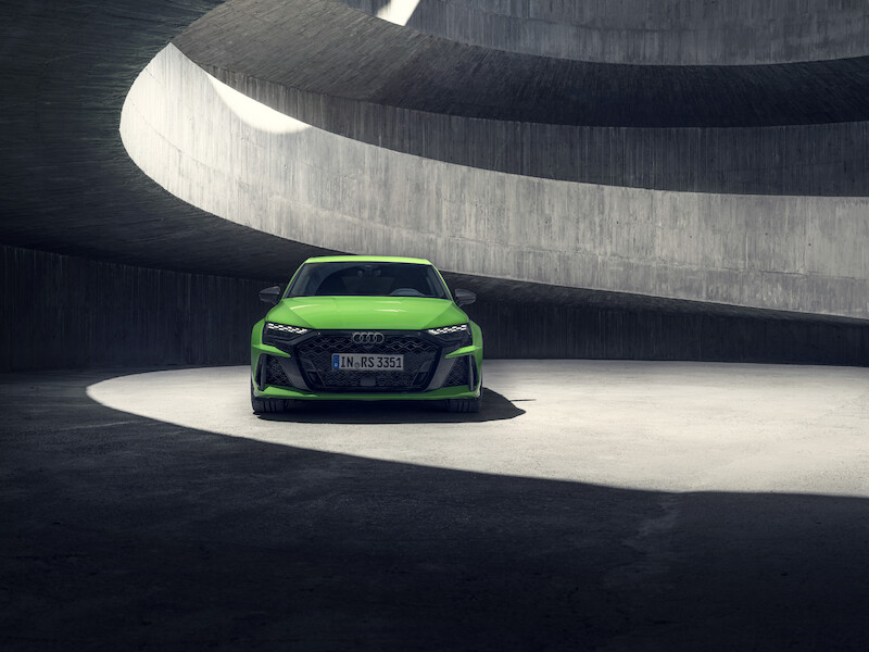 Precyzja dynamiki poprzecznej: krzywa osiągów Audi RS 3