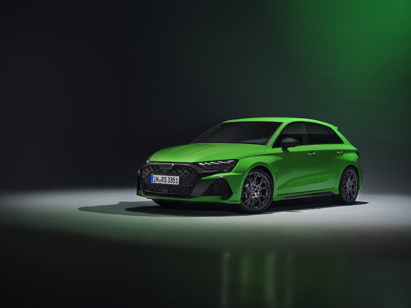 Precyzja dynamiki poprzecznej: krzywa osiągów Audi RS 3