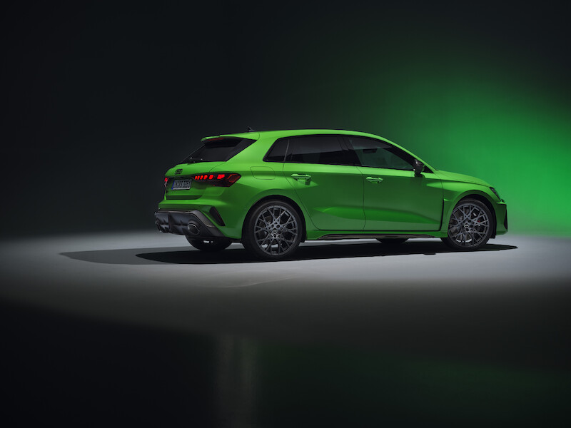 Precyzja dynamiki poprzecznej: krzywa osiągów Audi RS 3
