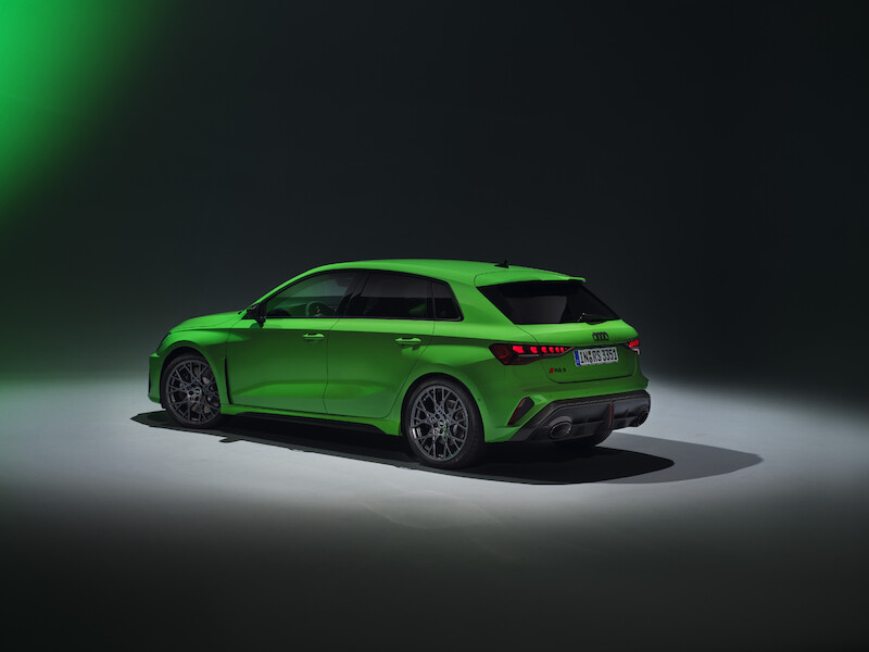 Precyzja dynamiki poprzecznej: krzywa osiągów Audi RS 3