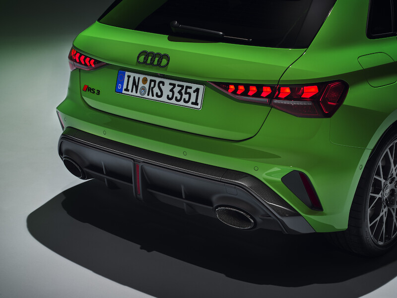 Precyzja dynamiki poprzecznej: krzywa osiągów Audi RS 3