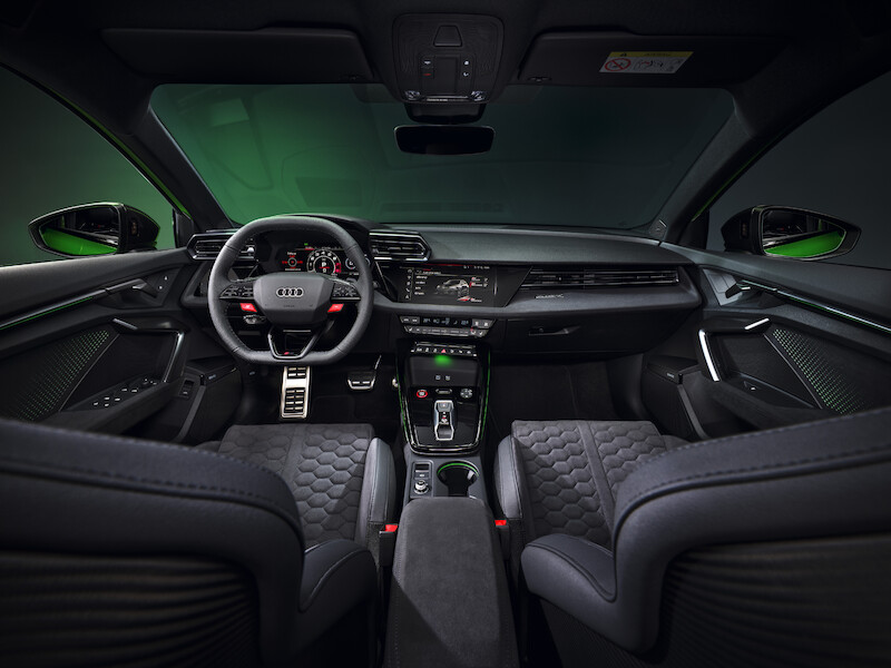 Precyzja dynamiki poprzecznej: krzywa osiągów Audi RS 3