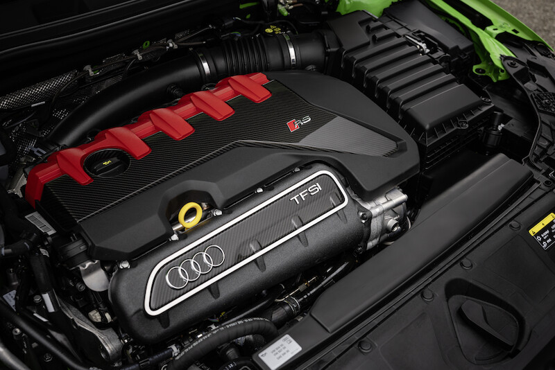 Precyzja dynamiki poprzecznej: krzywa osiągów Audi RS 3