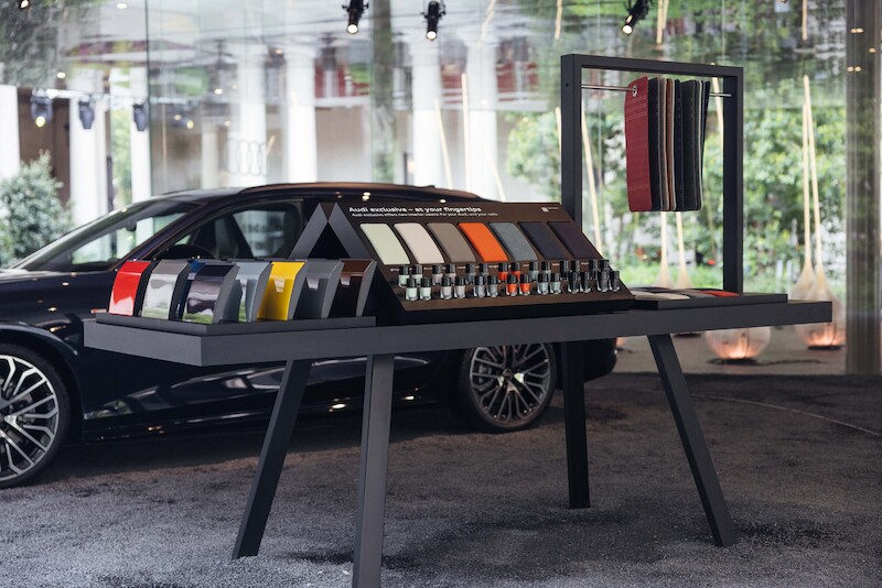 Audi exclusive prezentuje udoskonalone A6 Avant podczas Milan Design Week
