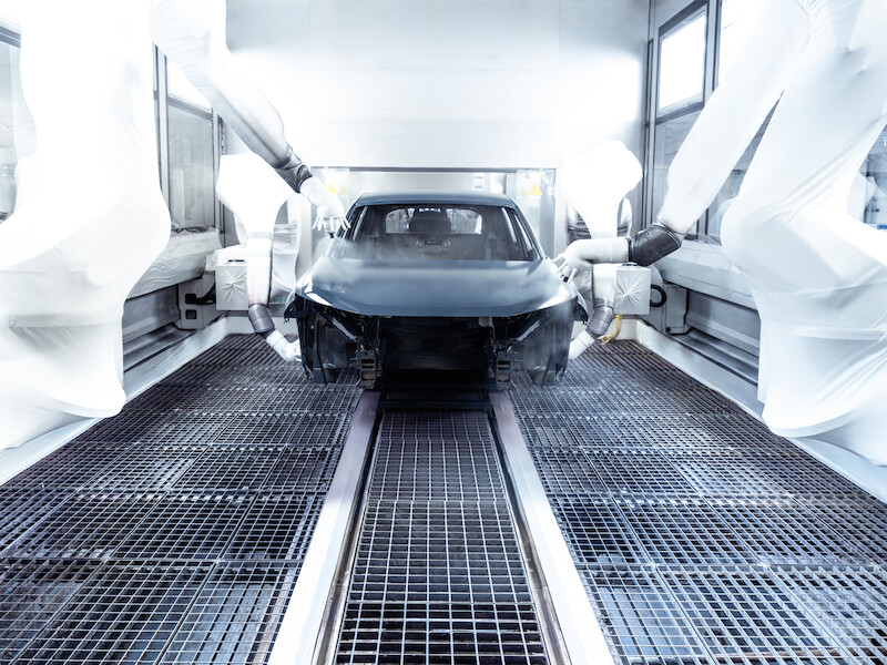 Zrównoważona i elastyczna produkcja modeli Audi Q6 e-tron w Ingolstadt