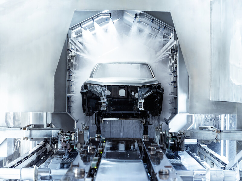 Zrównoważona i elastyczna produkcja modeli Audi Q6 e-tron w Ingolstadt