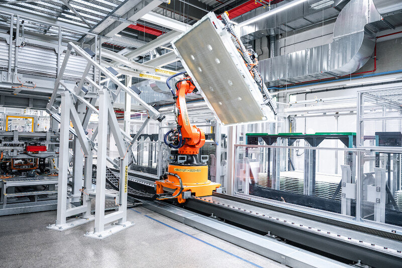 Zrównoważona i elastyczna produkcja modeli Audi Q6 e-tron w Ingolstadt