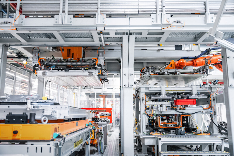 Zrównoważona i elastyczna produkcja modeli Audi Q6 e-tron w Ingolstadt