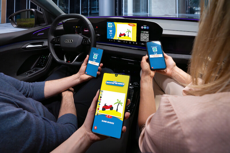 Rozrywka w podróży: Audi wprowadza platformę AirConsole 
