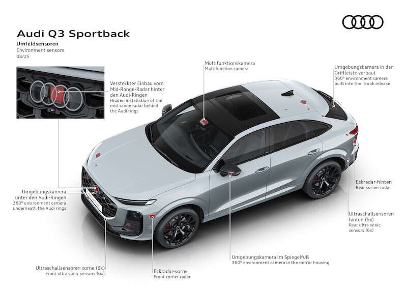 Wszechstronne, sportowe i cyfrowo połączone: nowe Audi Q3