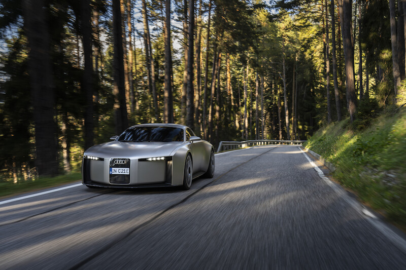 Audi Concept C – bezpośrednia zapowiedź w pełni elektrycznego samochodu sportowego (materiały video)