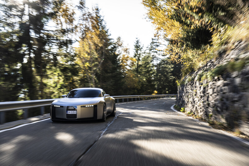 Audi Concept C – bezpośrednia zapowiedź w pełni elektrycznego samochodu sportowego (materiały video)