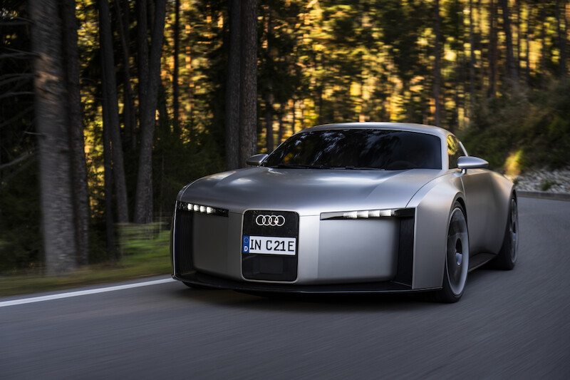 Audi Concept C – bezpośrednia zapowiedź w pełni elektrycznego samochodu sportowego (materiały video)