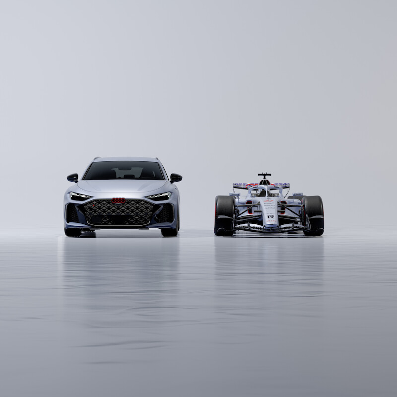 Nowe Audi RS 5 na wielkiej scenie podczas Grand Prix Formuły 1 w Singapurze