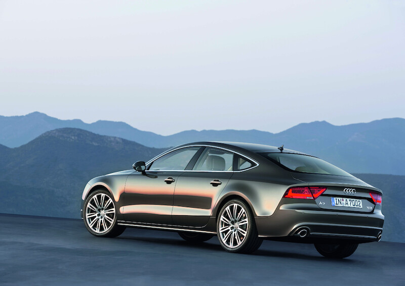 Estetyczny atleta - Audi A7 Sportback