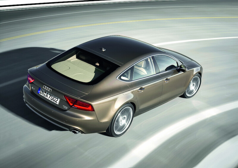 Estetyczny atleta - Audi A7 Sportback