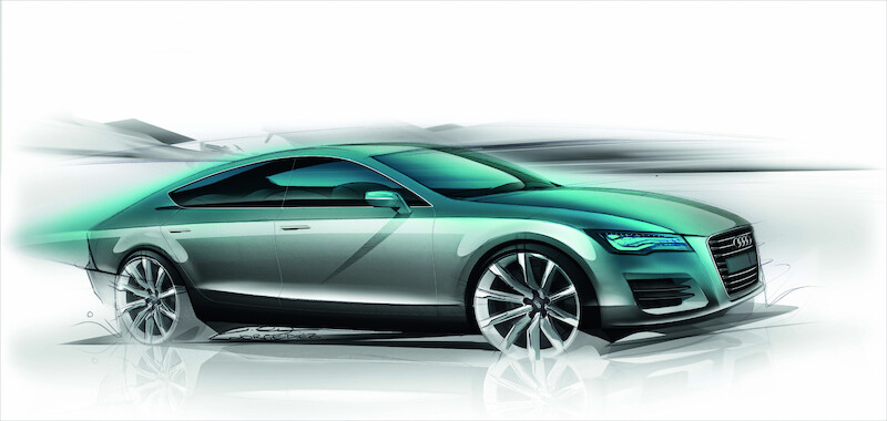 Estetyczny atleta - Audi A7 Sportback