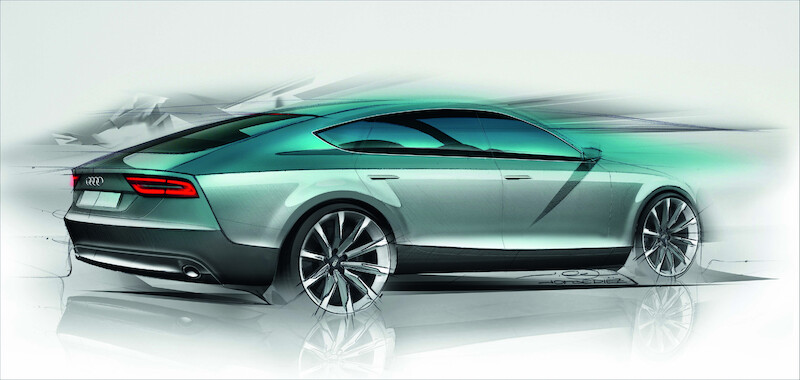Estetyczny atleta - Audi A7 Sportback