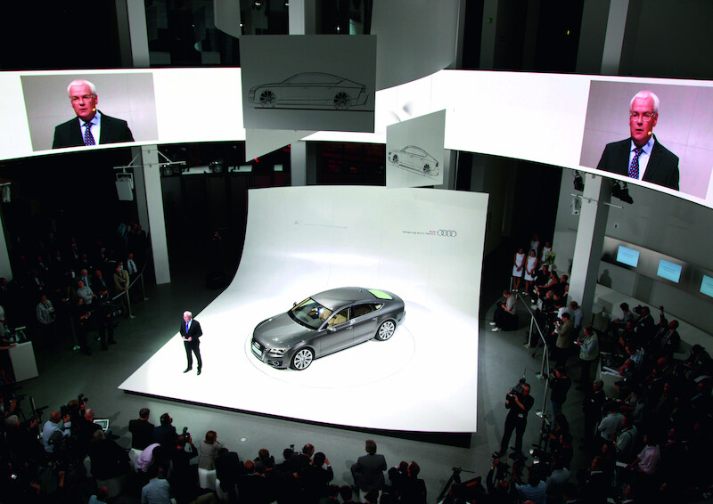 Estetyczny atleta - Audi A7 Sportback