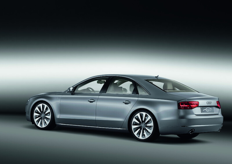 Wzorzec efektywności - Audi A8 hybrid