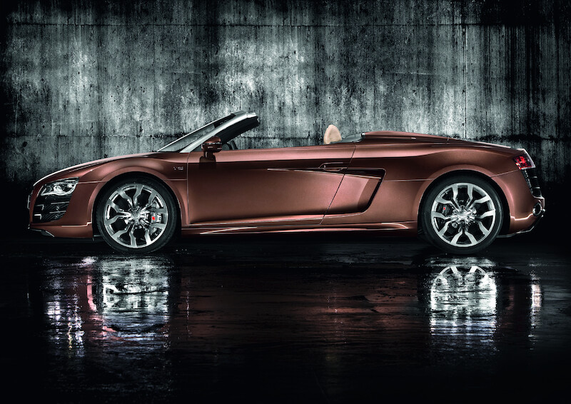 Audi R8 Spyder 5.2 FSI quattro - 
kabriolet z zapierającą dech w piersiach dynamiką