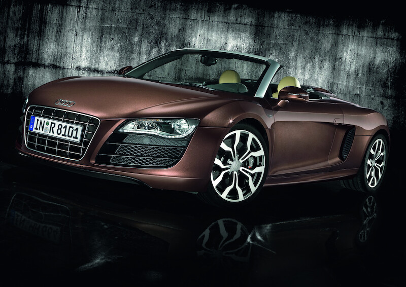 Audi R8 Spyder 5.2 FSI quattro - 
kabriolet z zapierającą dech w piersiach dynamiką