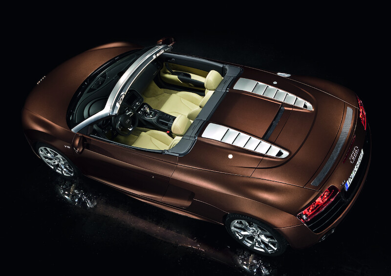 Audi R8 Spyder 5.2 FSI quattro - 
kabriolet z zapierającą dech w piersiach dynamiką