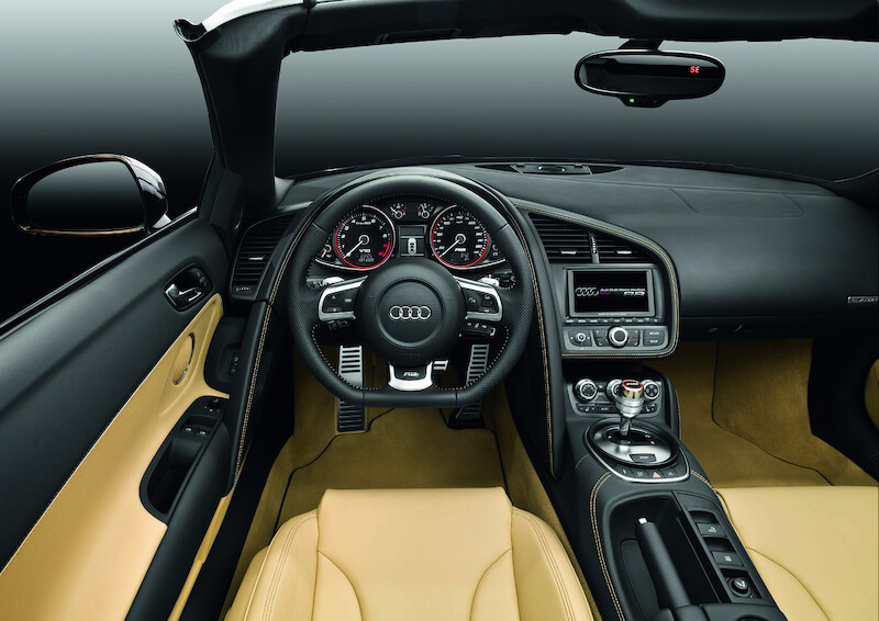 Audi R8 Spyder 5.2 FSI quattro - 
kabriolet z zapierającą dech w piersiach dynamiką