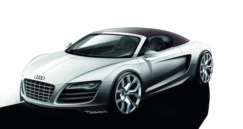 Audi R8 Spyder 5.2 FSI quattro - 
kabriolet z zapierającą dech w piersiach dynamiką