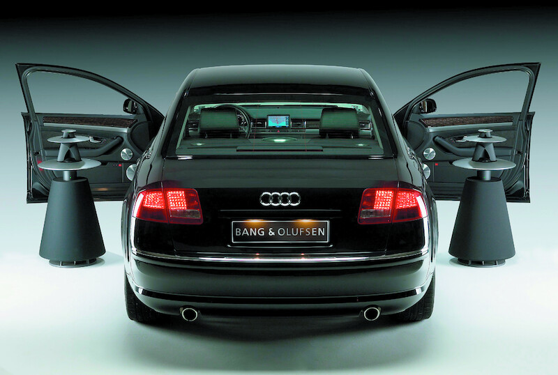 Bang & Olufsen w Audi A8