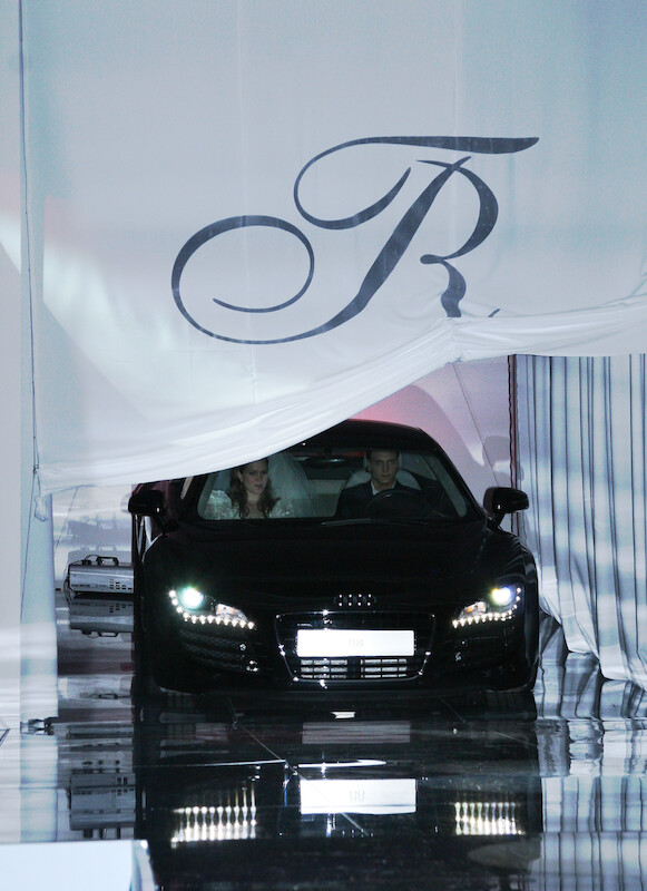Premiera Audi R8 podczas pokazu mody Teresy Rosati