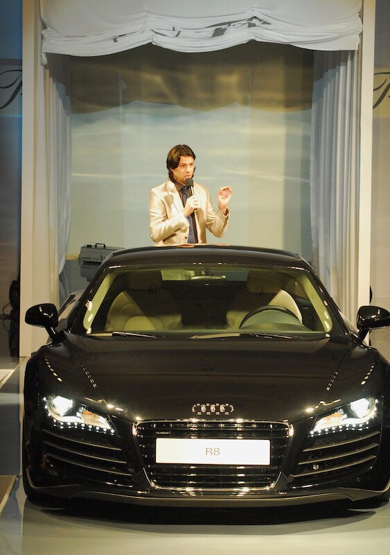 Premiera Audi R8 podczas pokazu mody Teresy Rosati