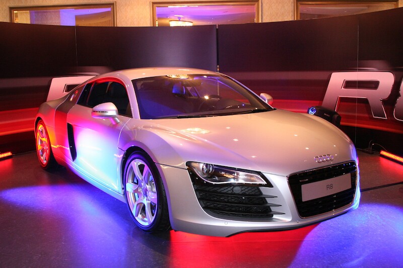 Premiera Audi R8 podczas pokazu mody Teresy Rosati