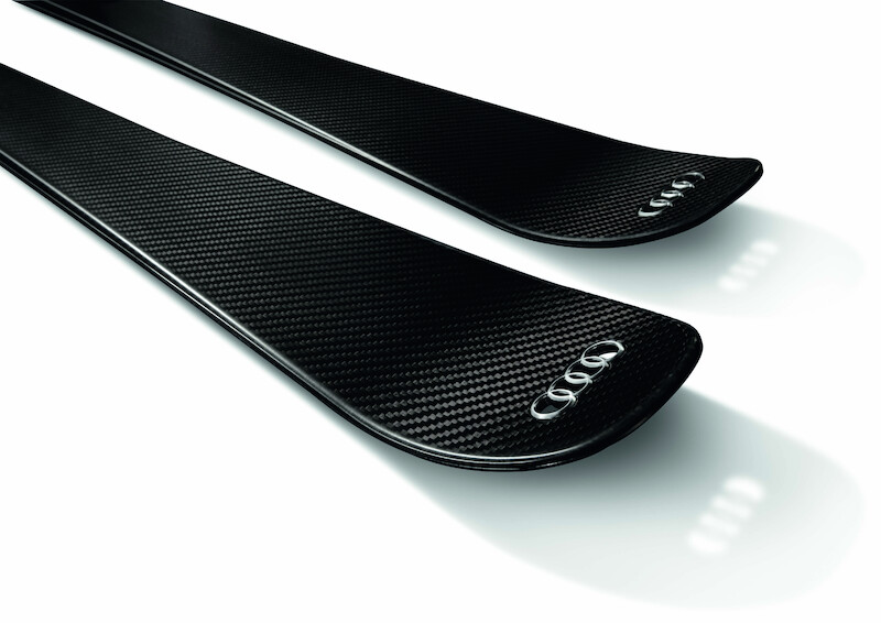 Lekka konstrukcja w sportach zimowych: narty Audi Carbon
