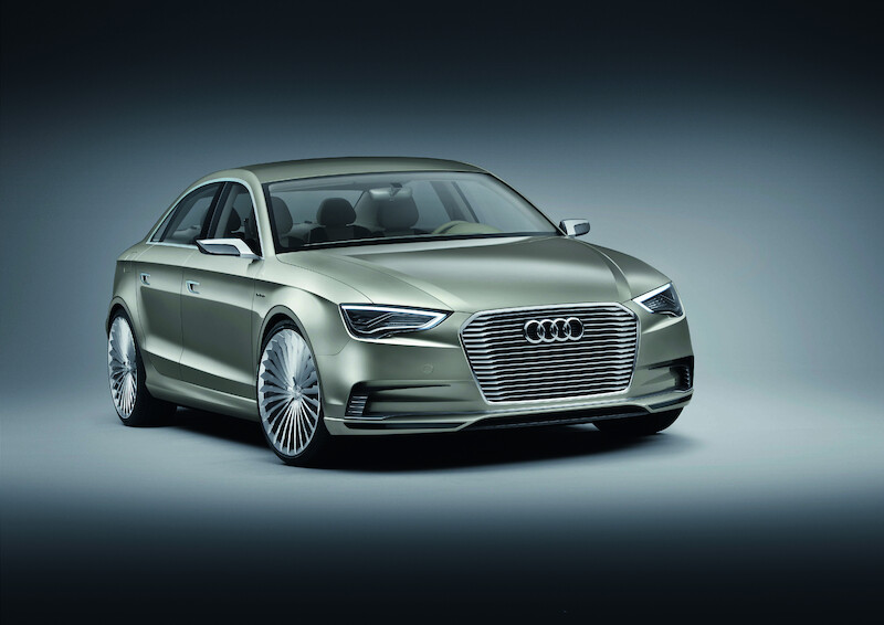 Zaawansowana technika
- model studyjny Audi A3 e-tron concept