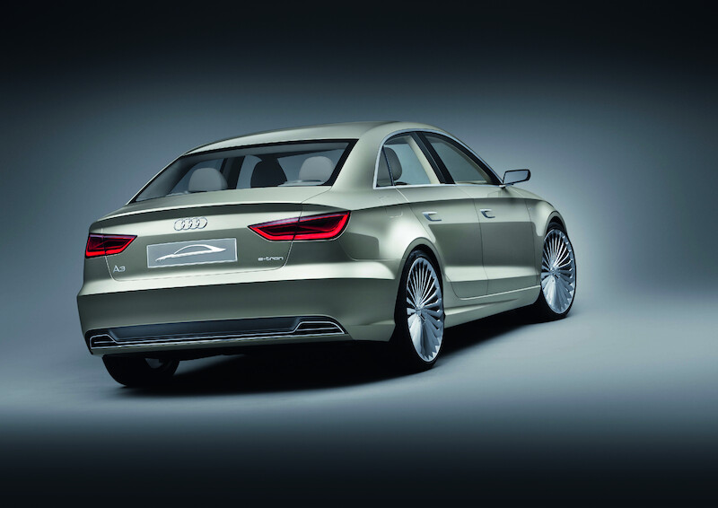 Zaawansowana technika
- model studyjny Audi A3 e-tron concept