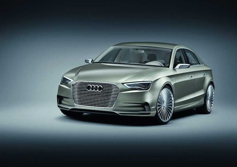 Zaawansowana technika
- model studyjny Audi A3 e-tron concept