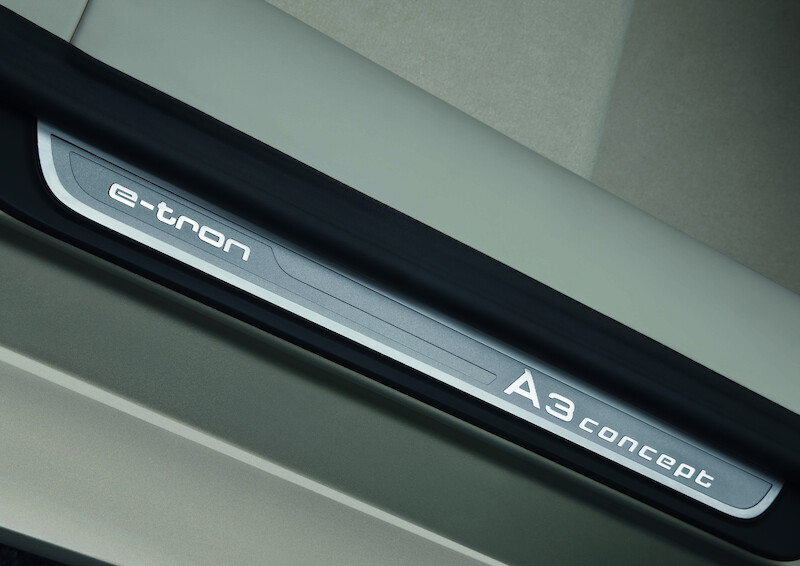 Zaawansowana technika
- model studyjny Audi A3 e-tron concept