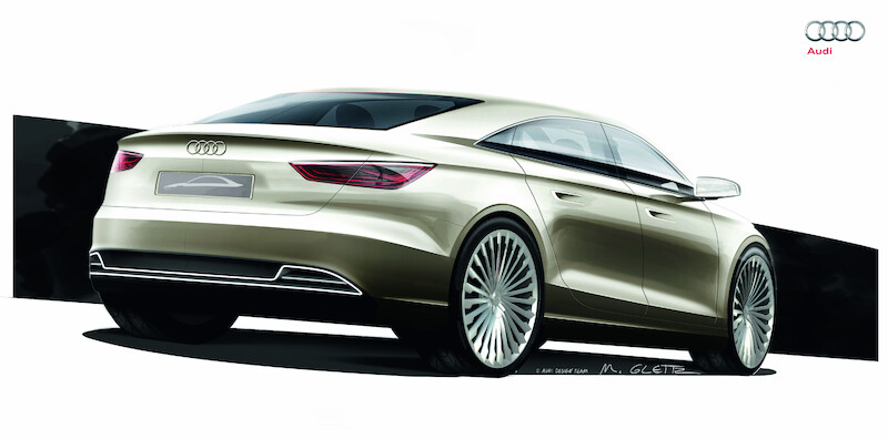 Zaawansowana technika
- model studyjny Audi A3 e-tron concept