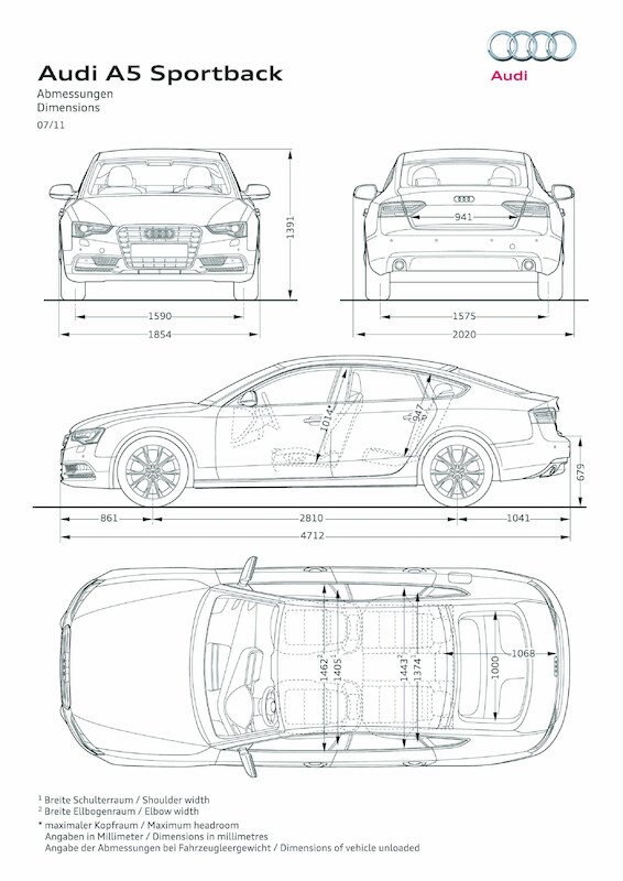Nowe Audi A5 Sportback