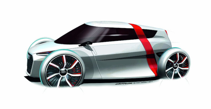 Audi urban concept - koncepcja samochodu, jakiego jeszcze nie było
