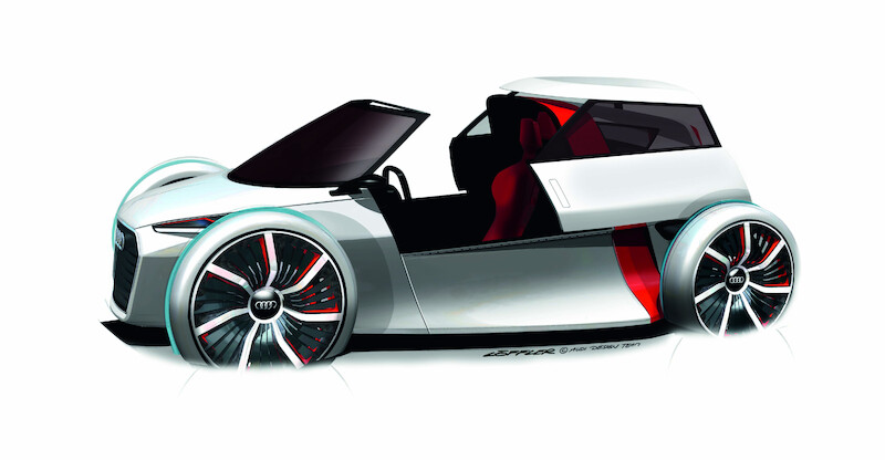 Audi urban concept - koncepcja samochodu, jakiego jeszcze nie było