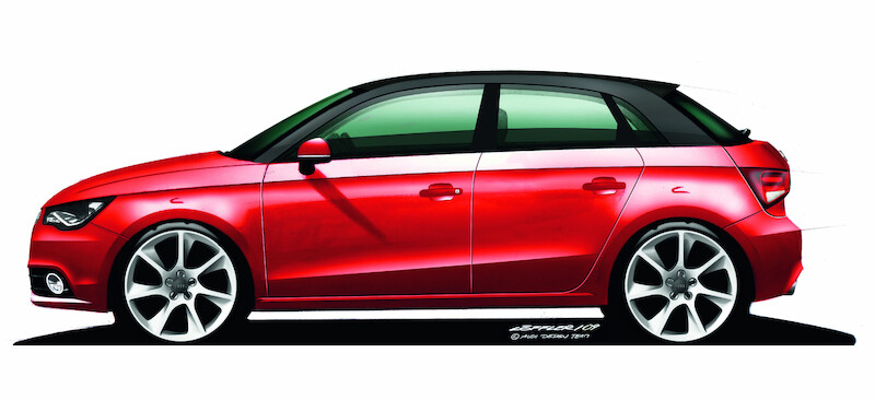 Kompaktowe Audi z pięcioma drzwiami
Audi A1 Sportback